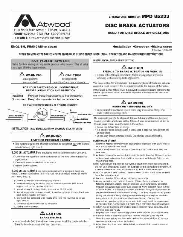 Atwood Mobile Products Automobile Parts MPD 85233-page_pdf